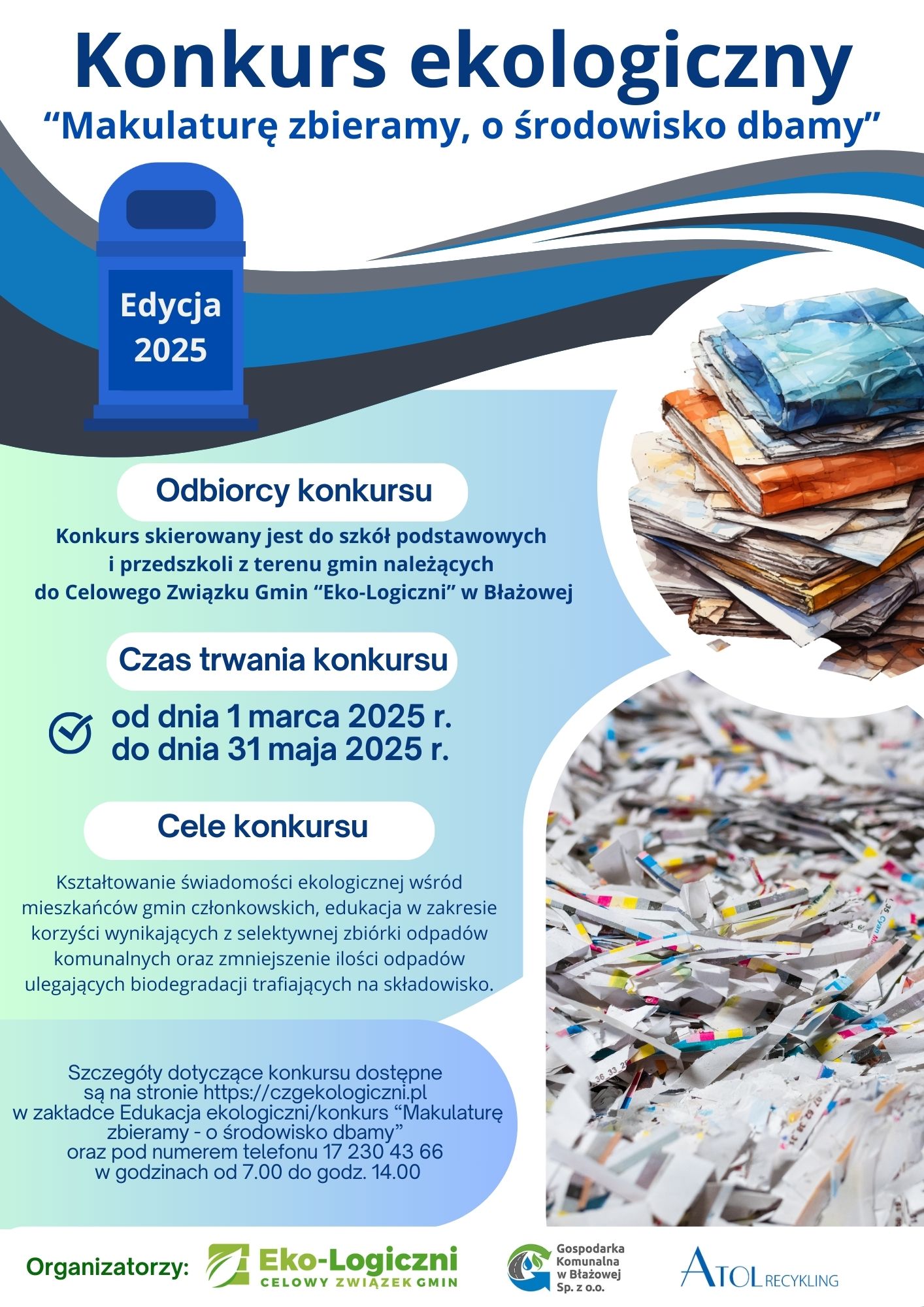 plakat makulatura 2025